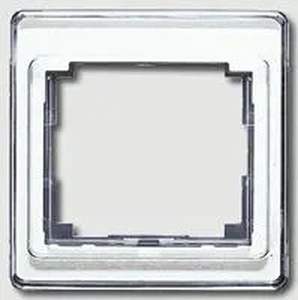 Изображение Рамка одинарная Jung SL 500, белое стекло sl581ww SL 500