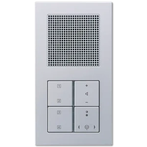 Изображение Радиоприемник c рамкой A Creation алюминий RANACM514AL Jung