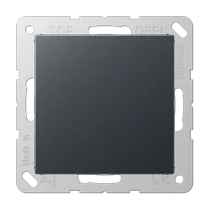 Изображение Заглушка с опорной пластиной ECO Profi антрацит A594-0ANM Jung