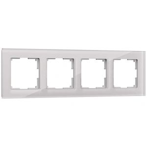 Изображение Рамка на 4 поста (дымчатый,стекло) W0041117