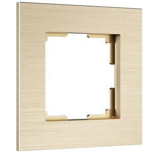 Изображение Рамка на 1 пост AluMax (шампань) W0013511