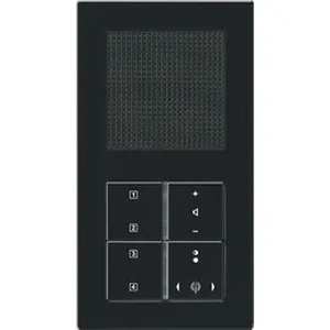 Изображение Радиоприемник A Creation c рамкой A 550 черный глянцевый RANACM514SW Jung