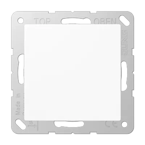 Изображение Заглушка с опорной пластиной A Flow белый A594-0WW Jung