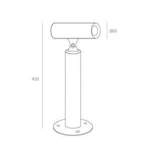 Изображение Парковый светильник освещения пешеходных дорожек EOS G