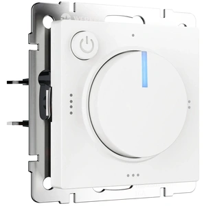 Изображение Терморегулятор электромеханический для теплого пола (белый матовый) W1151161