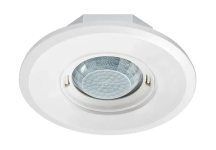 Изображение Датчик движения ESYLUX MD-FLAT 360i/8 ROUND WHITE (EP10427886)