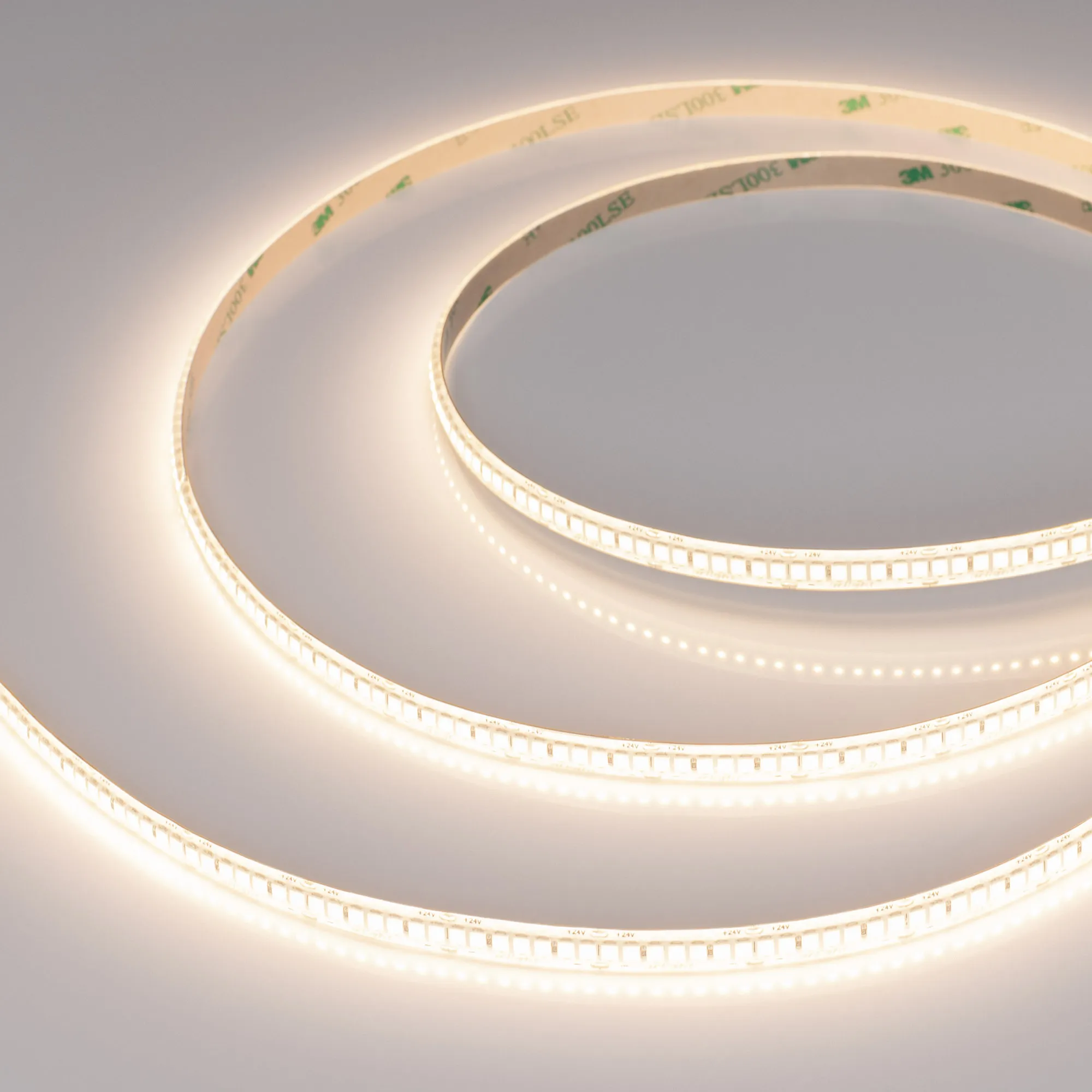 Лента герметичная RTW-SE-A280-8mm 24V Warm3000 (10 W/m, IP65, 2835, 5m) (Arlight, 5 лет) - Изображение