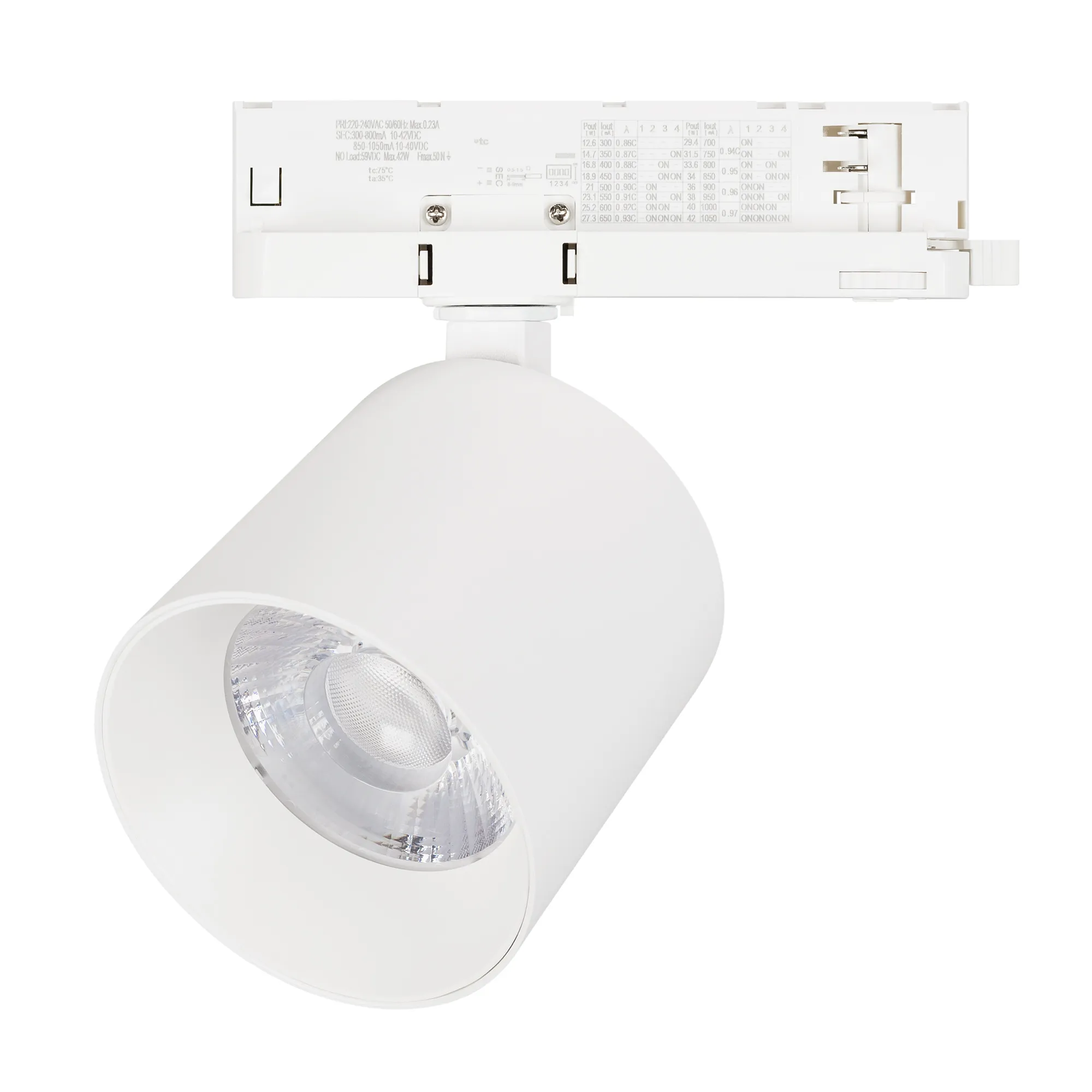 Светильник LGD-DYKE-4TR-R100-36W Day4000 (WH, 20 deg, 230V, TRIAC) (Arlight, IP20 Металл, 5 лет) - Изображение