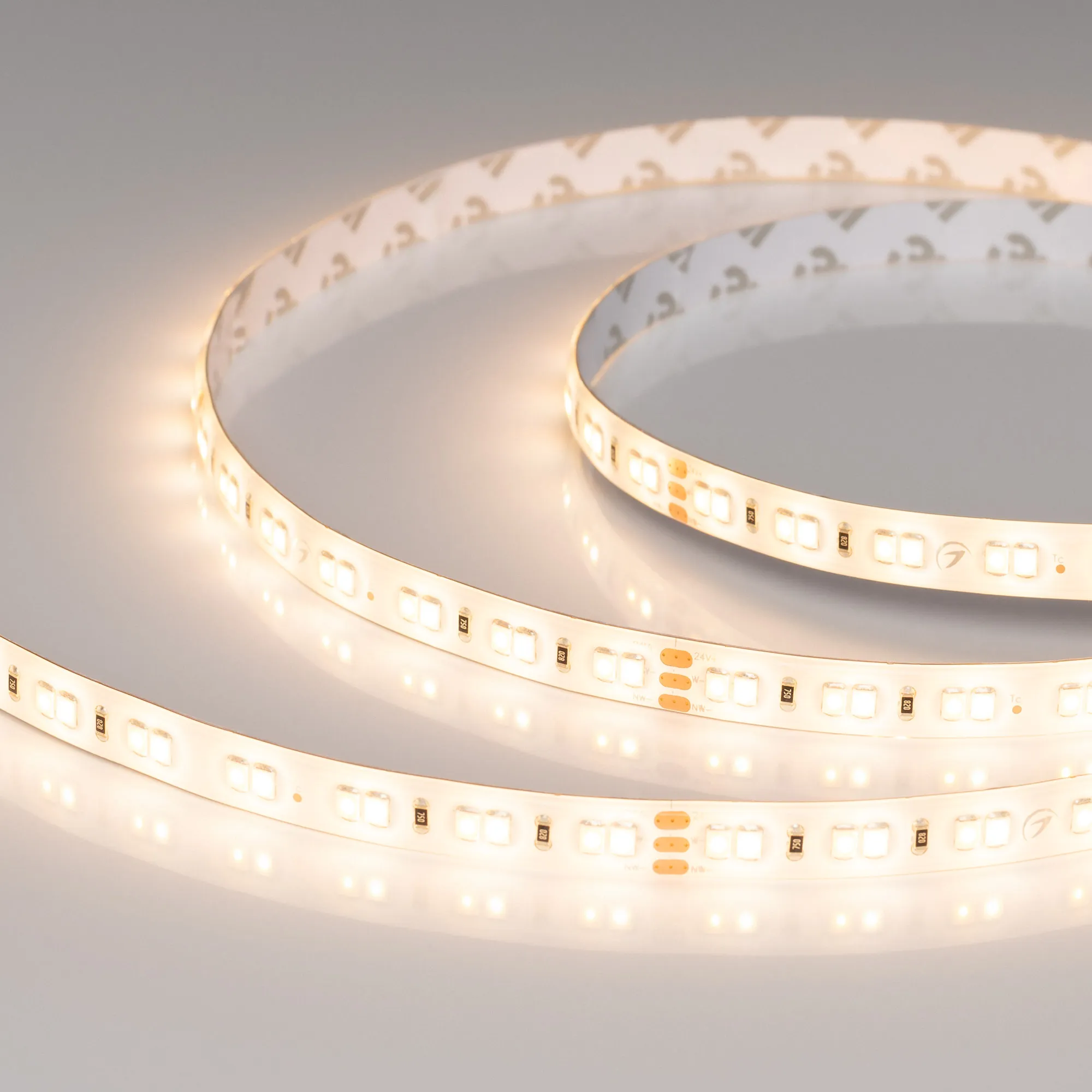 Лента герметичная RTW-SE-A140-10mm 24V Day-MIX (14.4 W/m, IP65, 2835, 5m) (Arlight, Изменяемая ЦТ) - Изображение