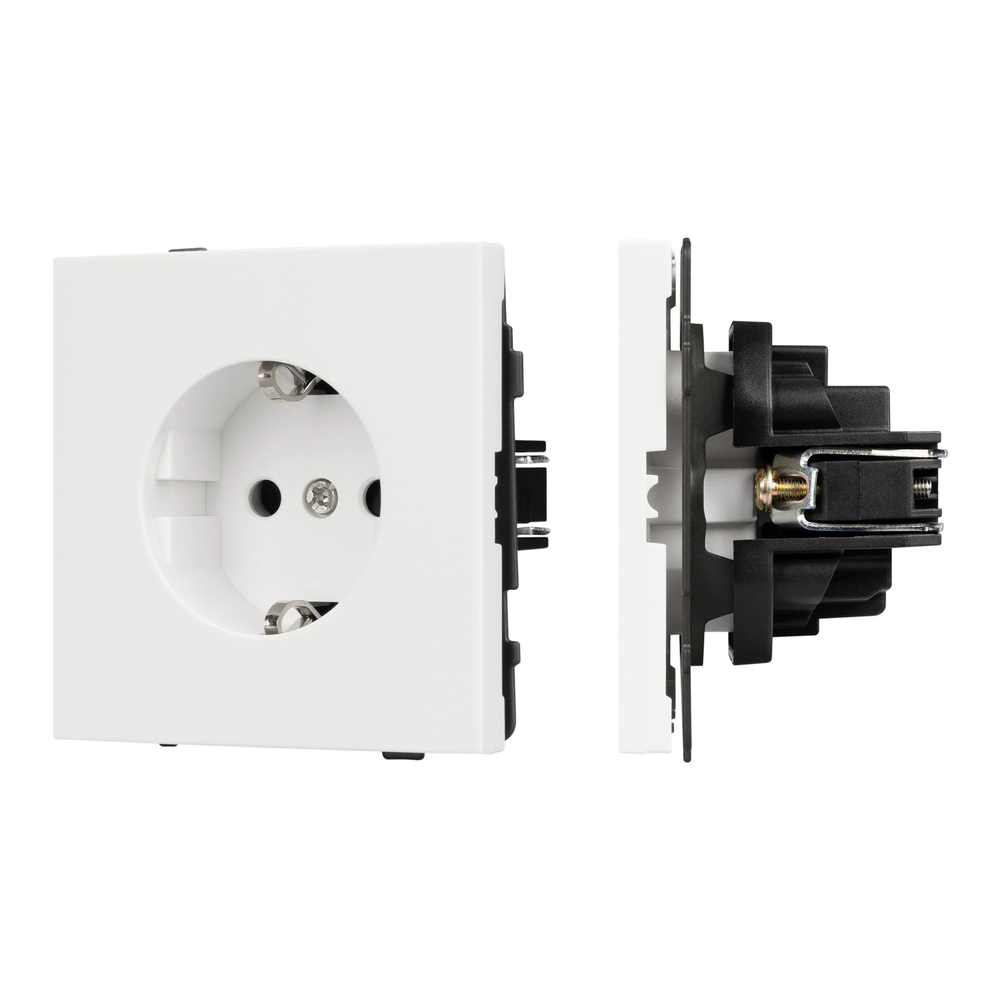 Механизм электрической розетки SCT-NOBE-MEU1-SFPL-WH (230V, 16A) (Arlight, -) - Изображение