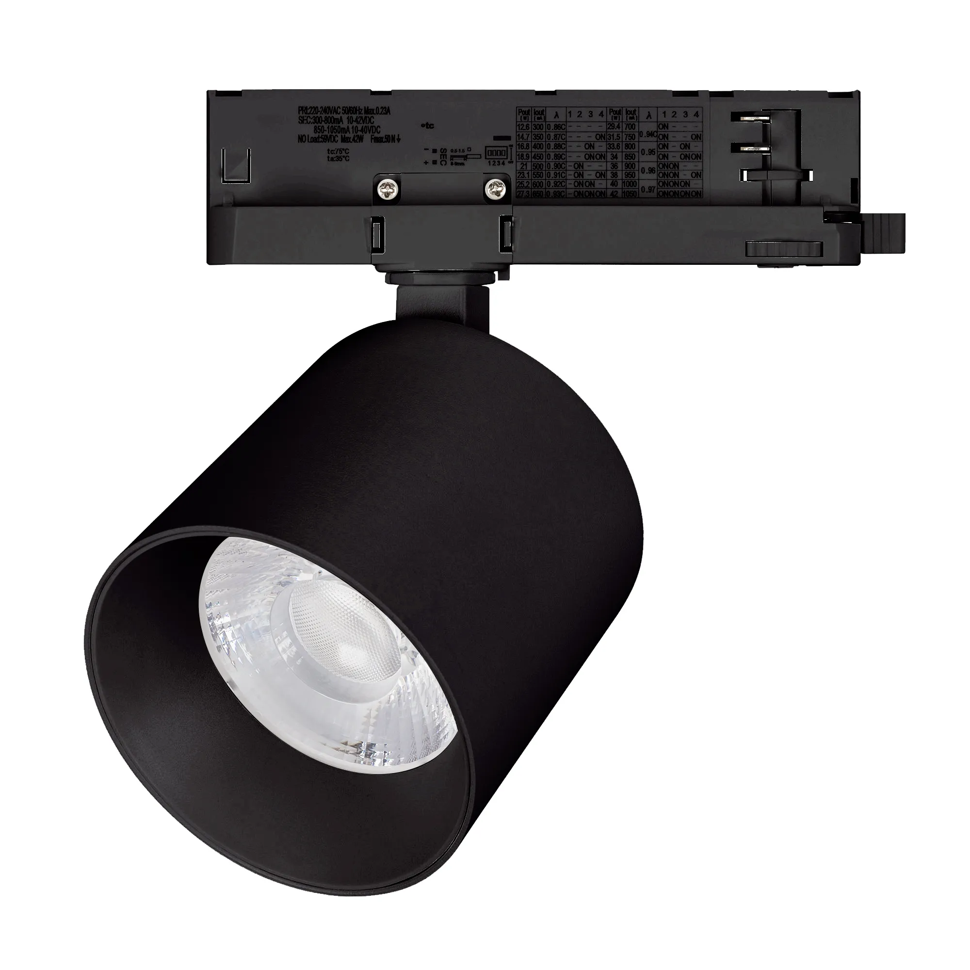Светильник LGD-DYKE-4TR-R100-36W Day4000 (BK, 38 deg, 230V, TRIAC) (Arlight, IP20 Металл, 5 лет) - Изображение