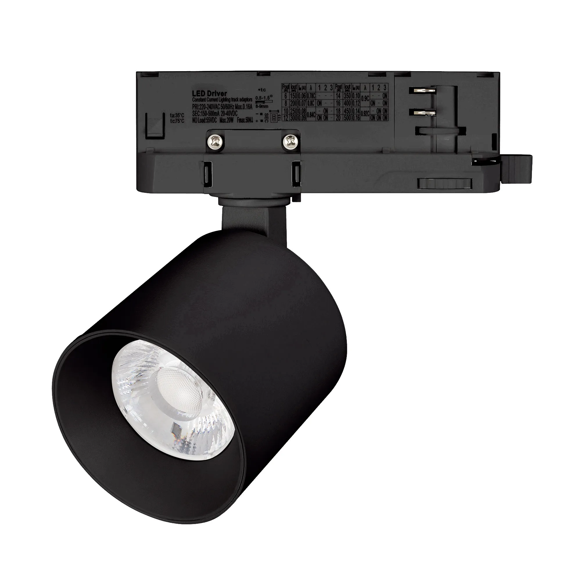 Светильник LGD-DYKE-4TR-R75-16W Day4000 (BK, 38 deg, 230V, TRIAC) (Arlight, IP20 Металл, 5 лет) - Изображение