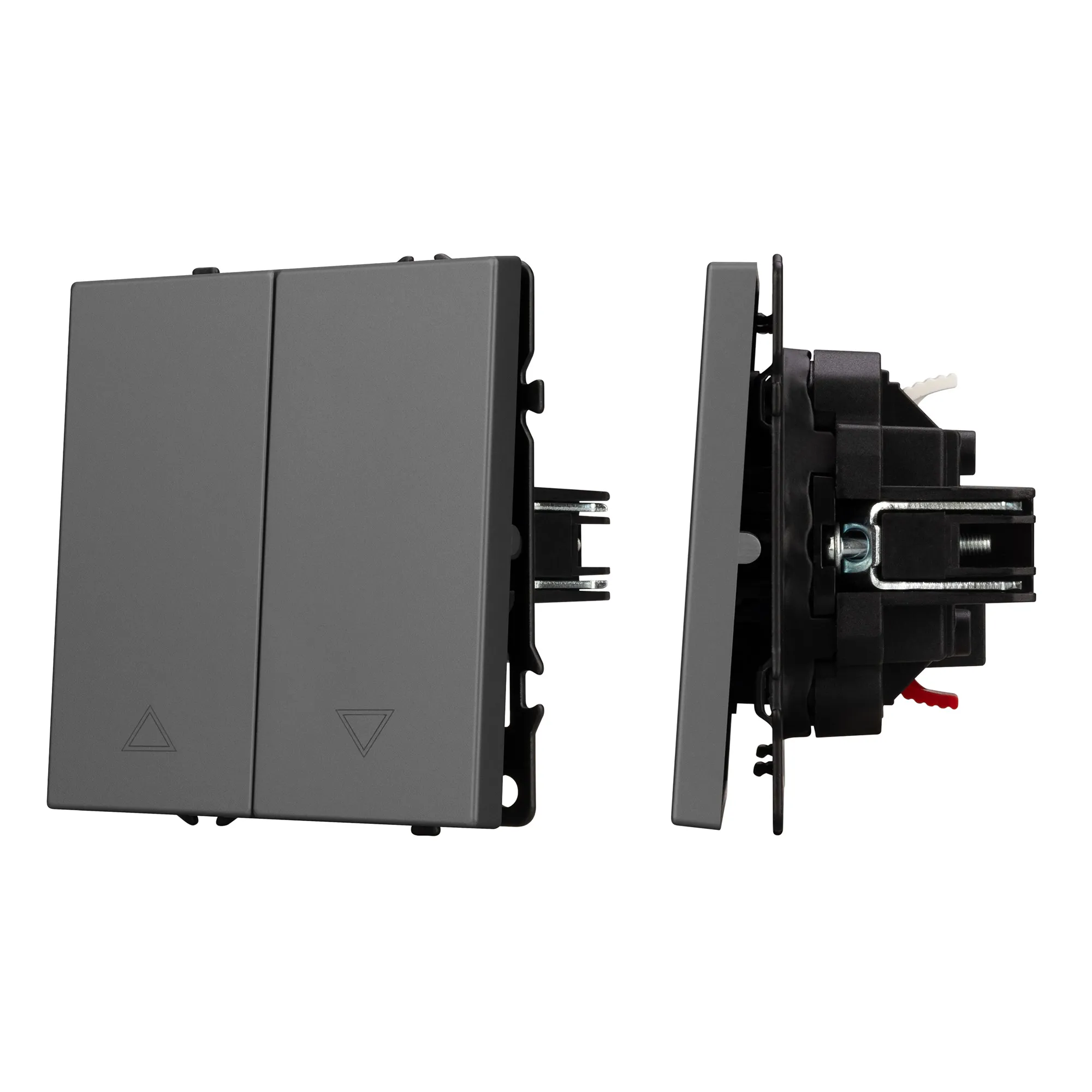 Механизм выключателя управления шторами SWT-NOBE-MKR2-SFPL-GR (230V, 10A) (Arlight, -) - Изображение